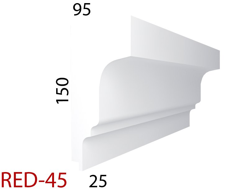 Element decorativ RED 45, fotografia produsului