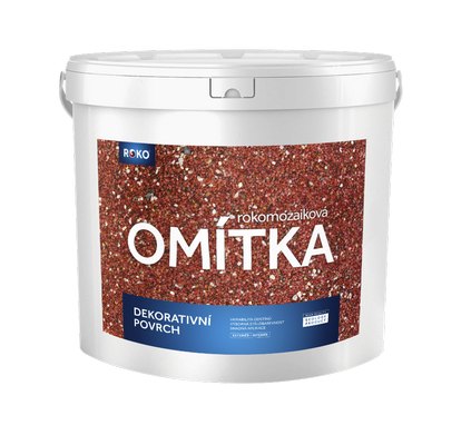 Tencuială decorativă mozaicată Omitka Rokomozaikova, fotografia produsului