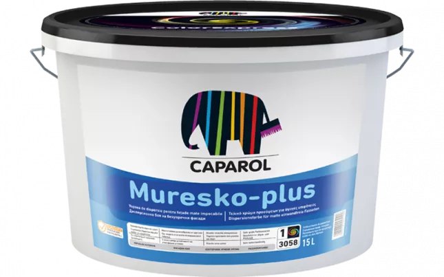 Vopsea de fațadă universală - Muresko-plus, fotografia produsului