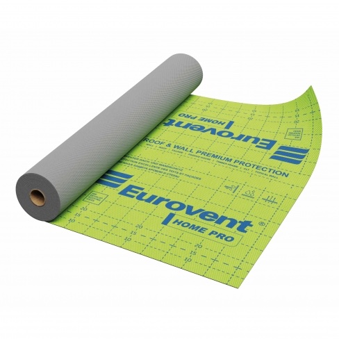 Membrana pentru acoperiș Eurovent HOME PRO 1,5m*50m, fotografia produsului