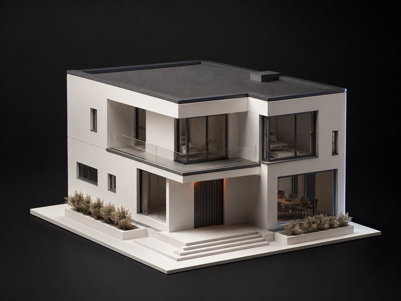 Casă finalizată la cheie, construită de Rapid Construct