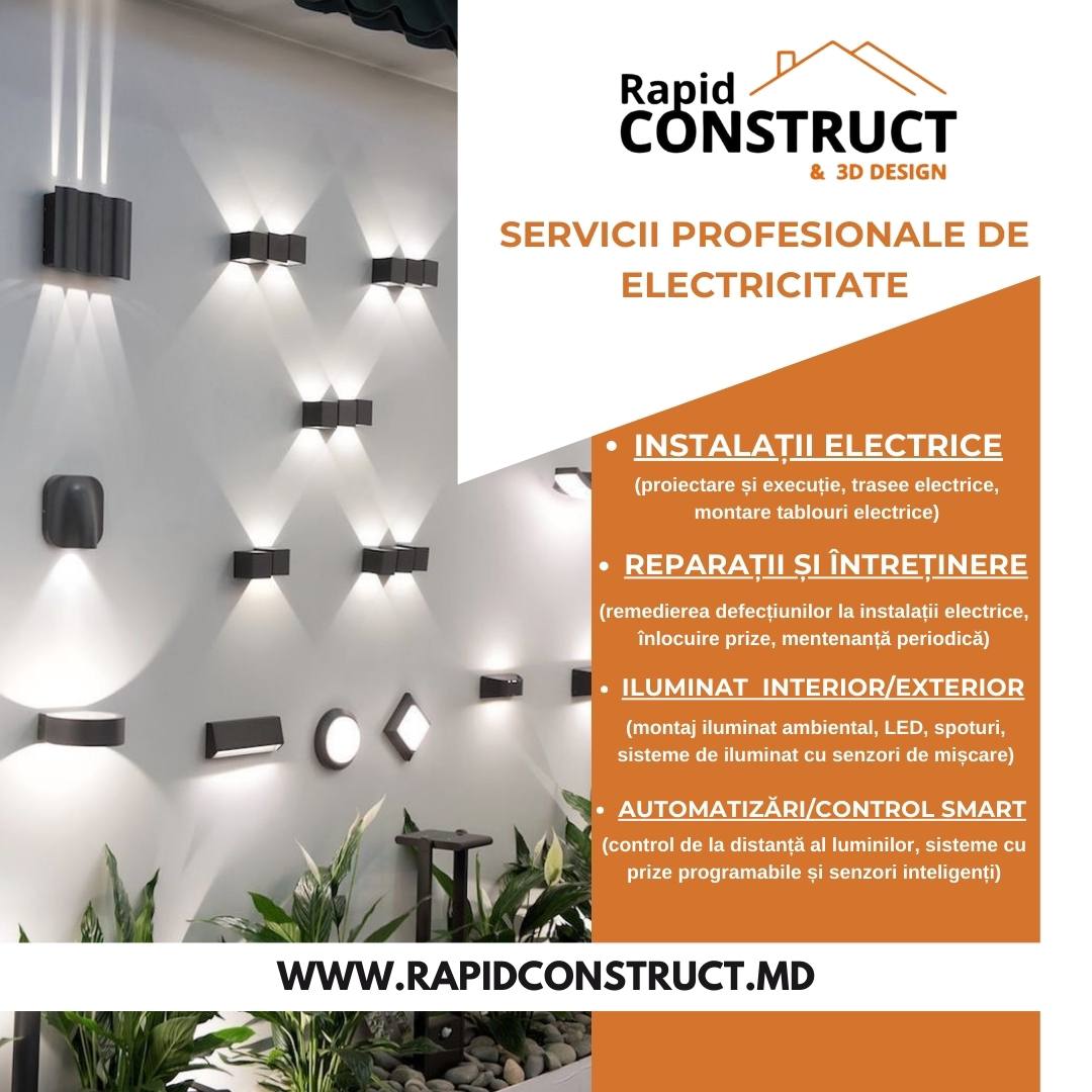 Servicii profesionale de electricitate